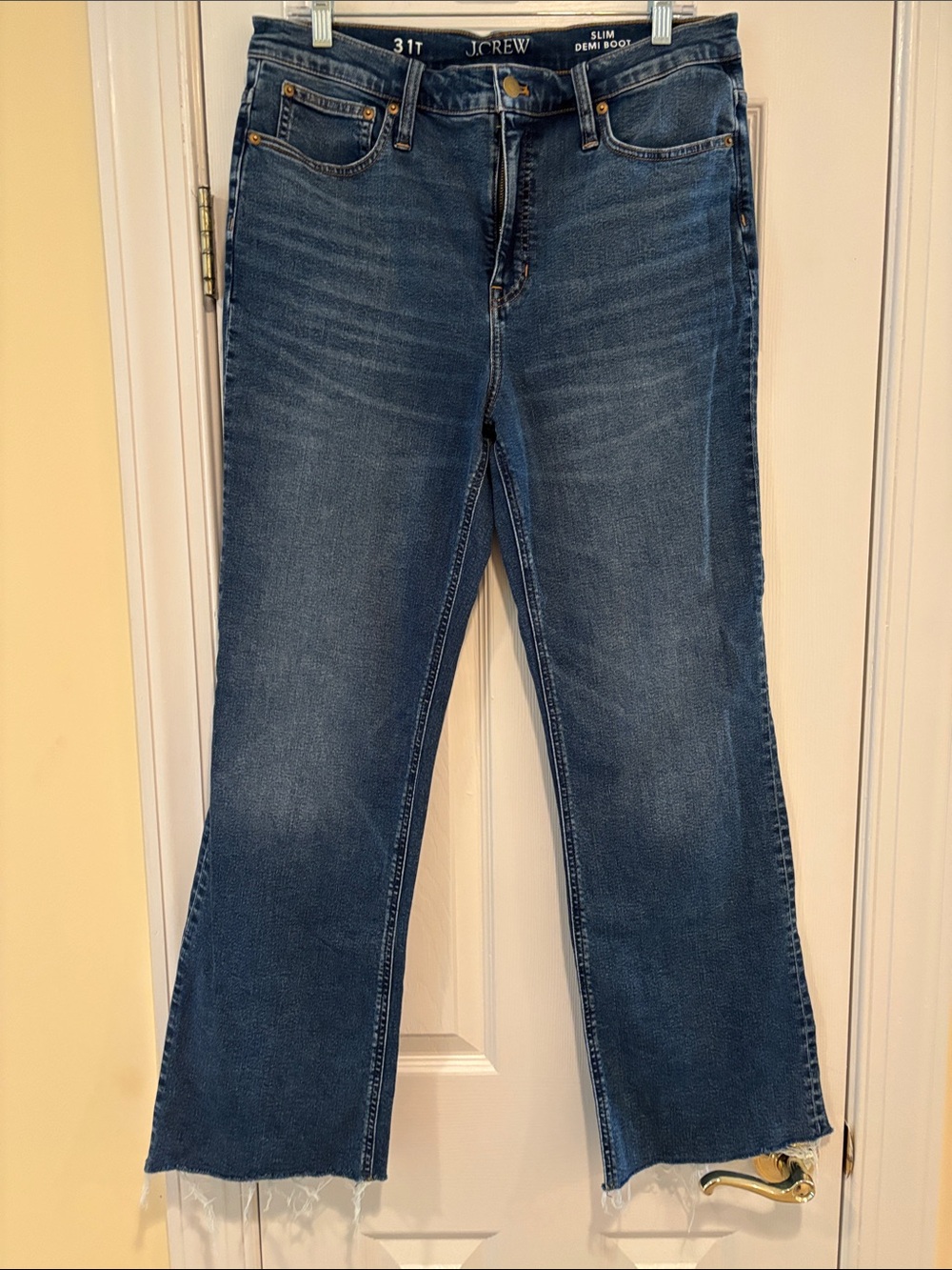 J. Crew Slim Demi Boot 31T jeans